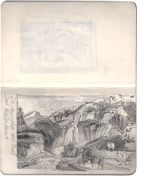 Die Wasserfälle von Tivoli