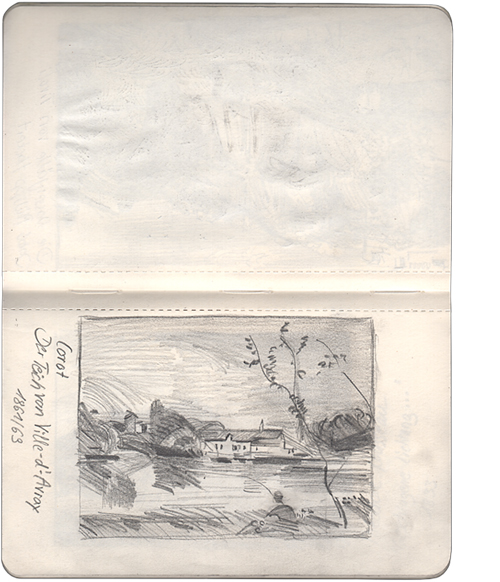 Der Teich von Ville d'Avray